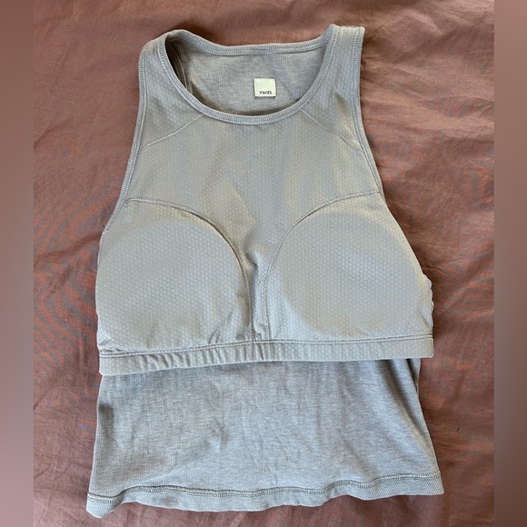 Women’s Vuori Pose Plyo Rib Tank - Picture 3 of 5